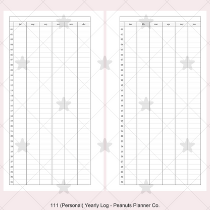 111: Yearly Log