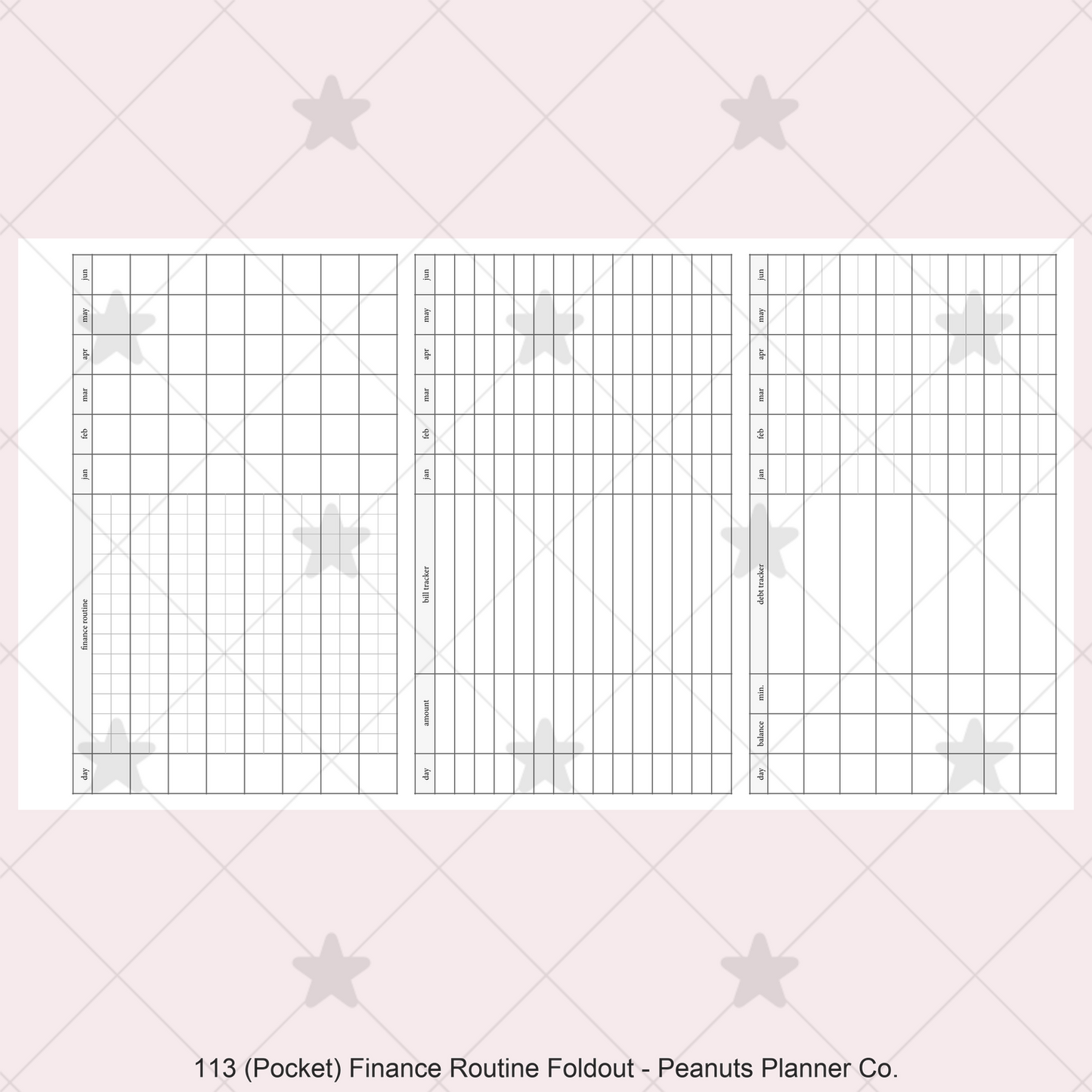 113: Finance Routine Foldout