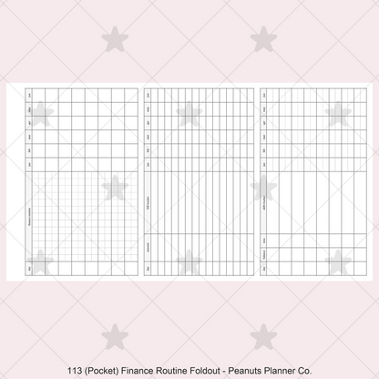 113: Finance Routine Foldout