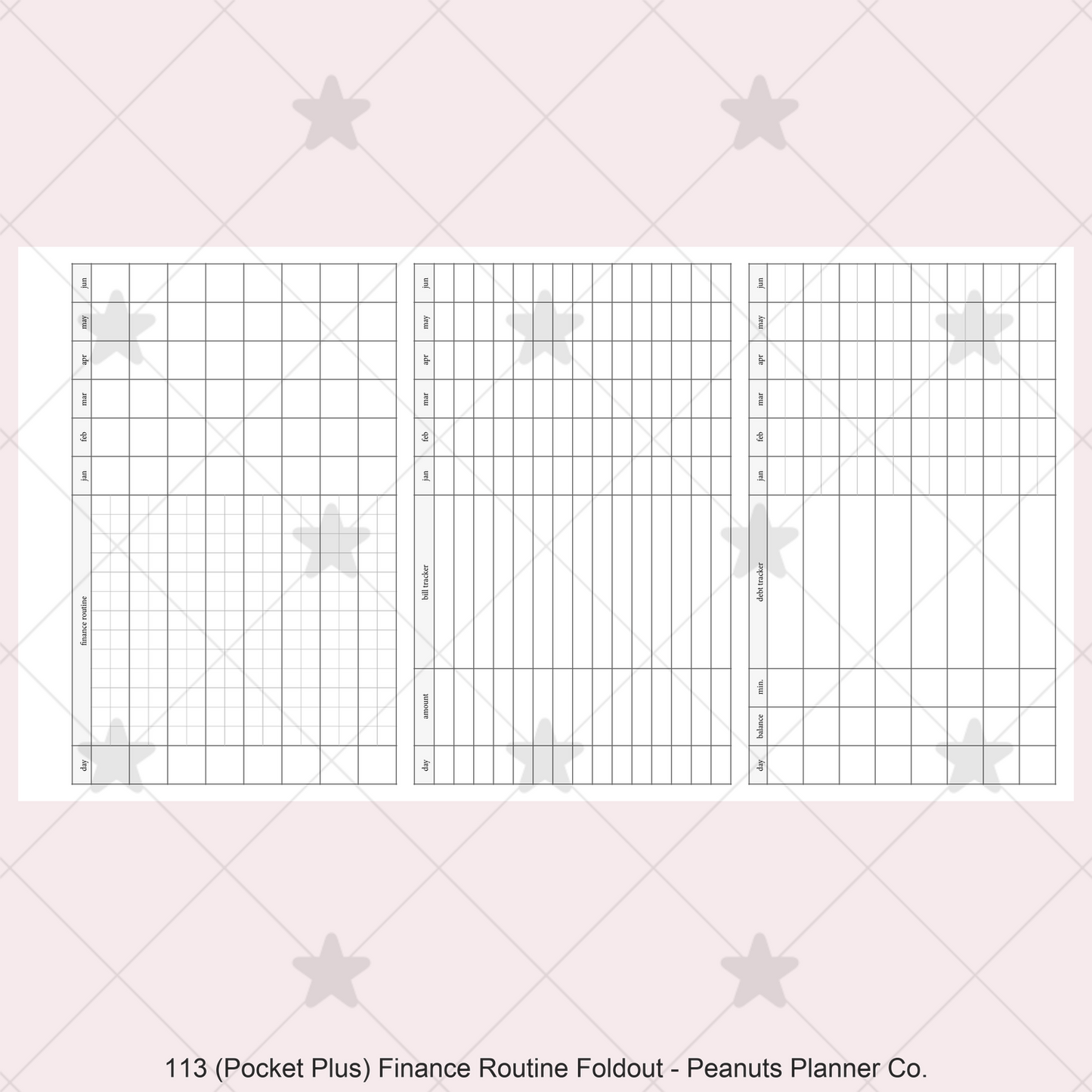 113: Finance Routine Foldout