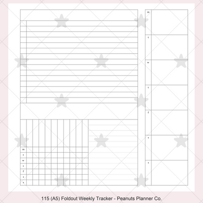 115: Foldout Weekly w/ Tracker Wo1P