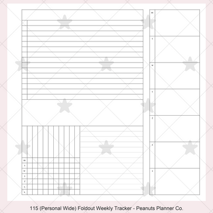 115: Foldout Weekly w/ Tracker Wo1P