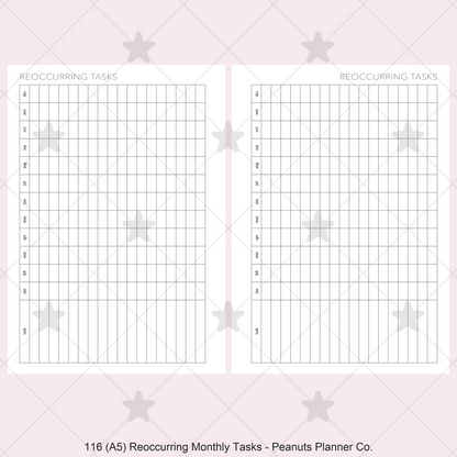 116: Reoccurring Monthly Tasks