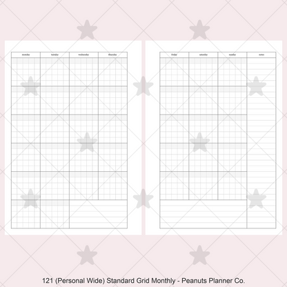 121: Standard Grid Monthly Mo2P