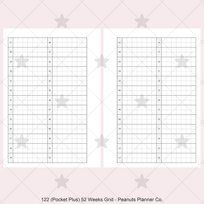 122: 52 Weeks Grid