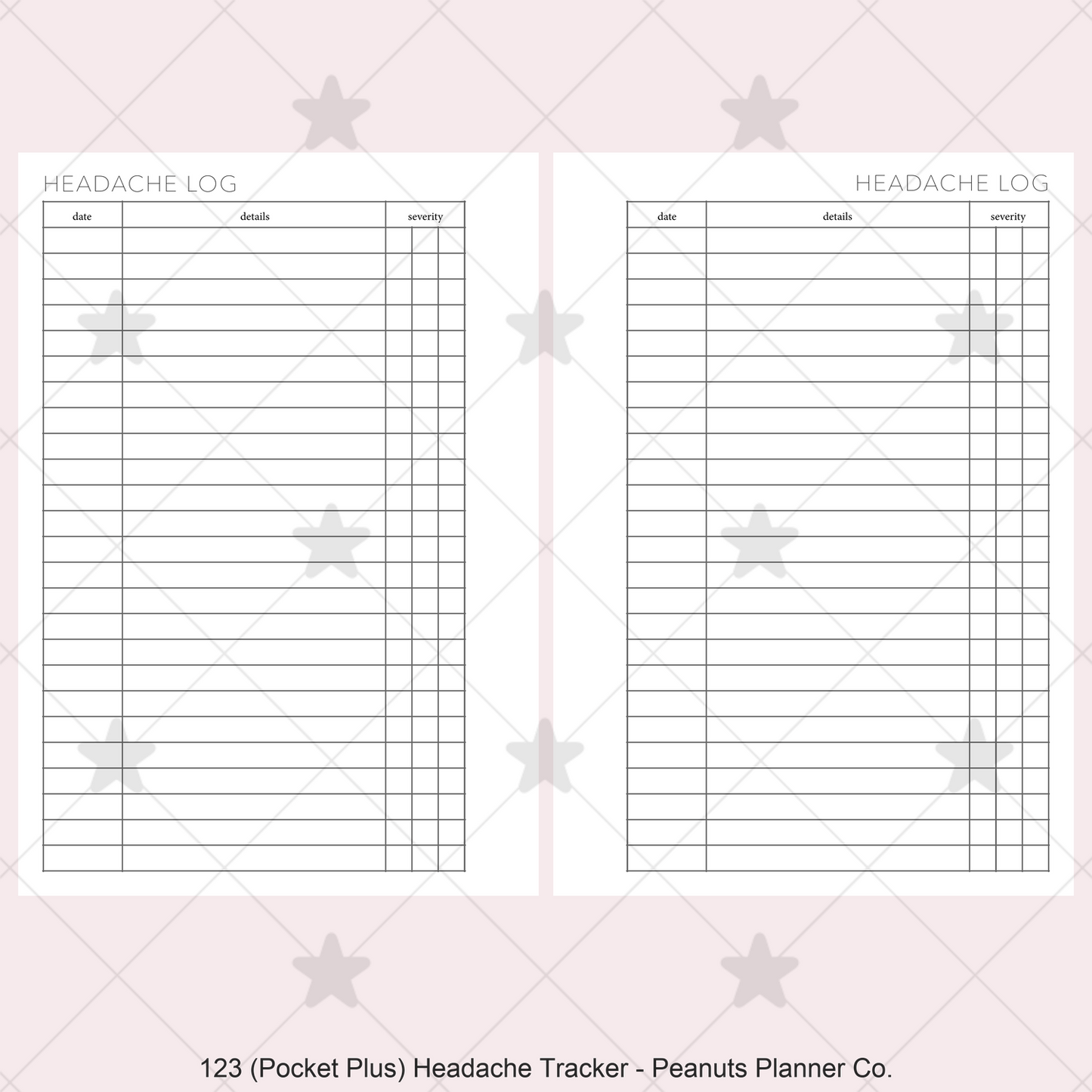 123: Headache Tracker