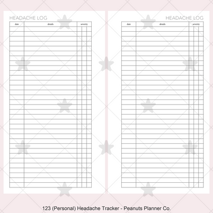 123: Headache Tracker