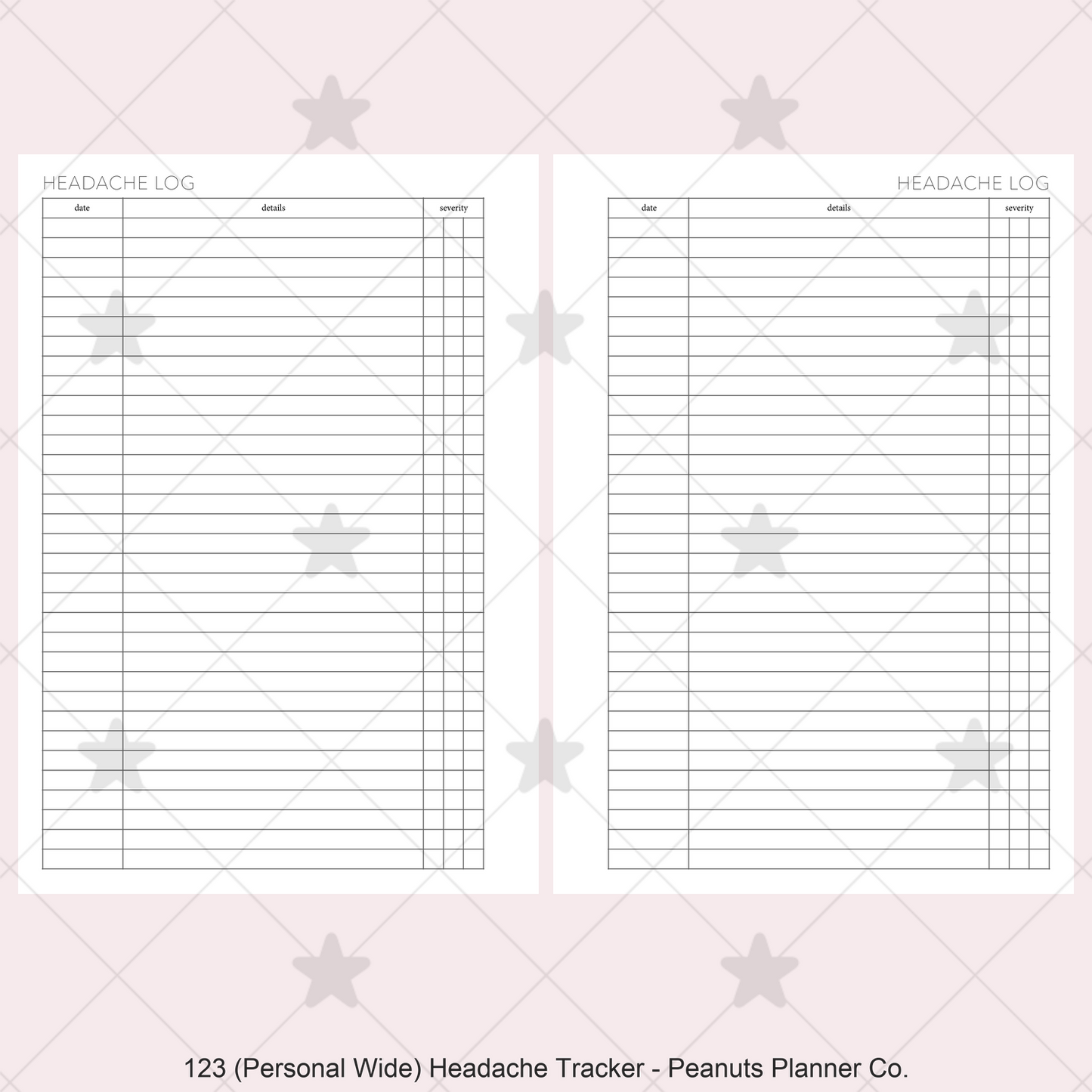 123: Headache Tracker