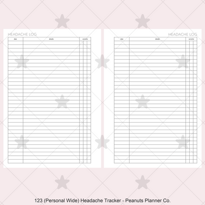 123: Headache Tracker