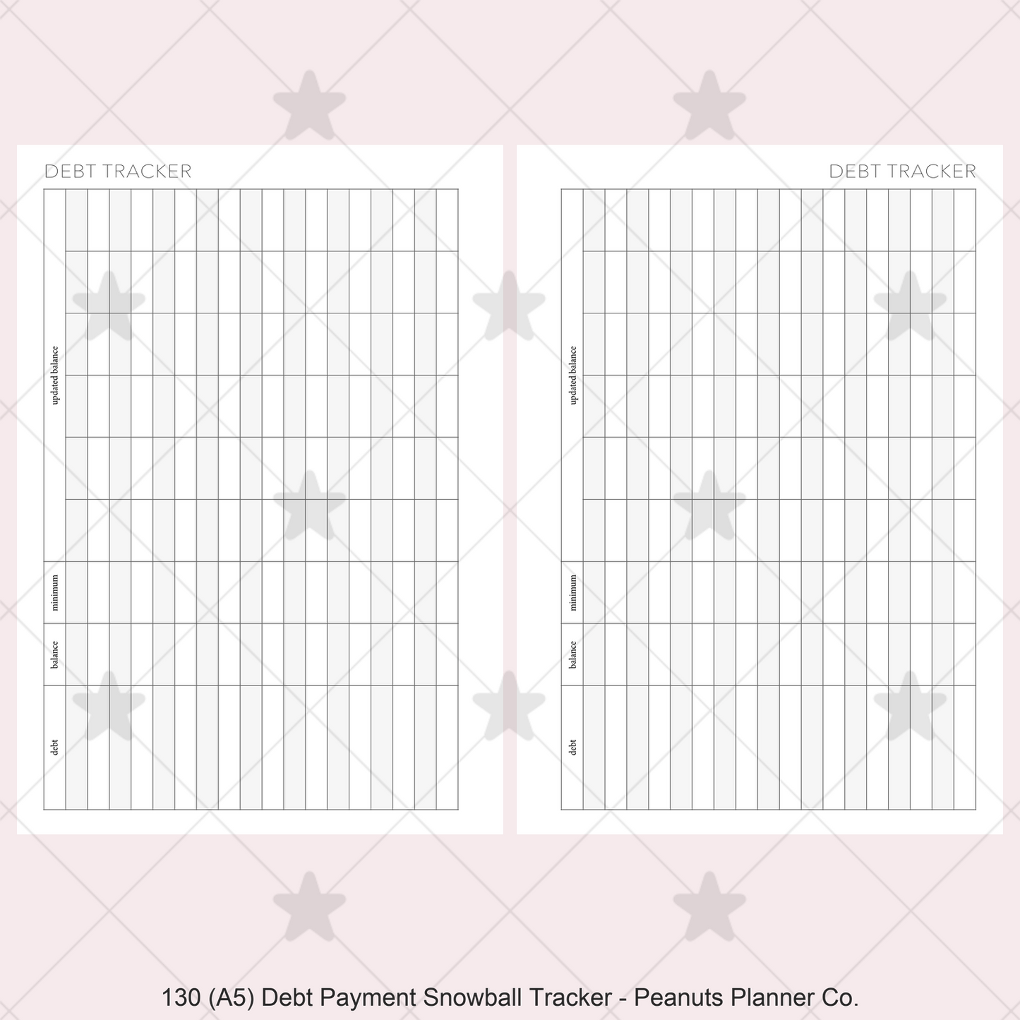 130: Debt Payment Snowball Tracker