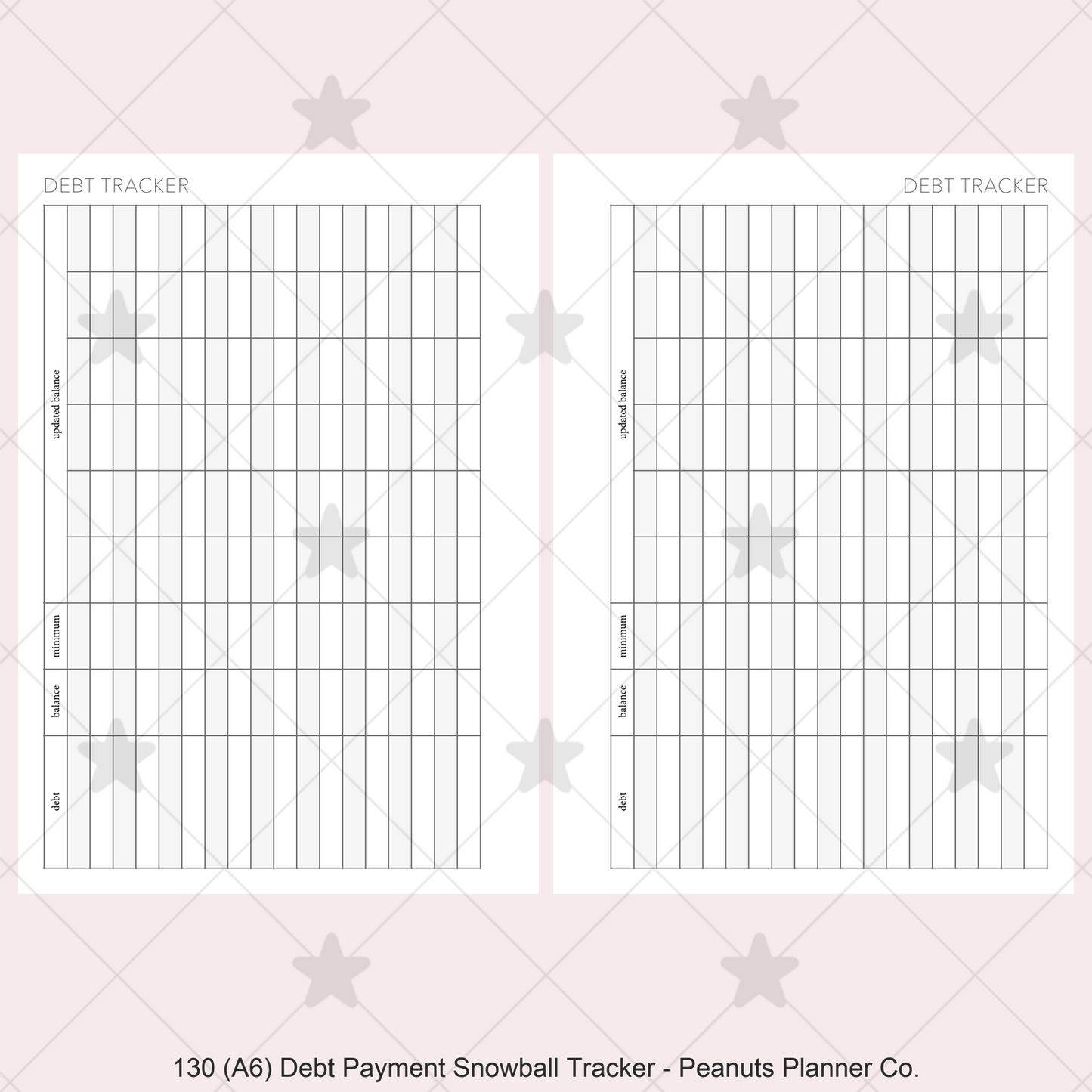 130: Debt Payment Snowball Tracker