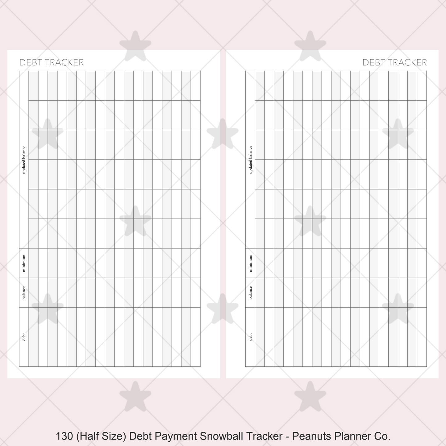 130: Debt Payment Snowball Tracker