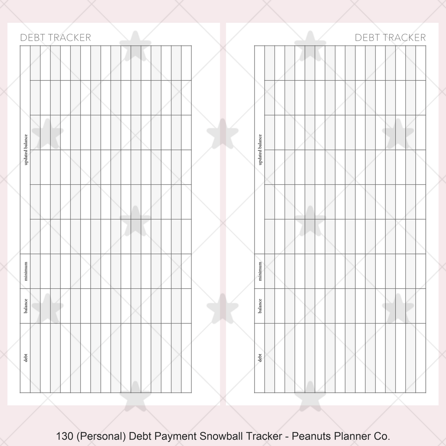 130: Debt Payment Snowball Tracker