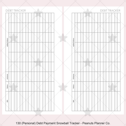 130: Debt Payment Snowball Tracker