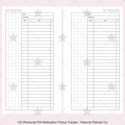132: Rx Medication Pickup Tracker