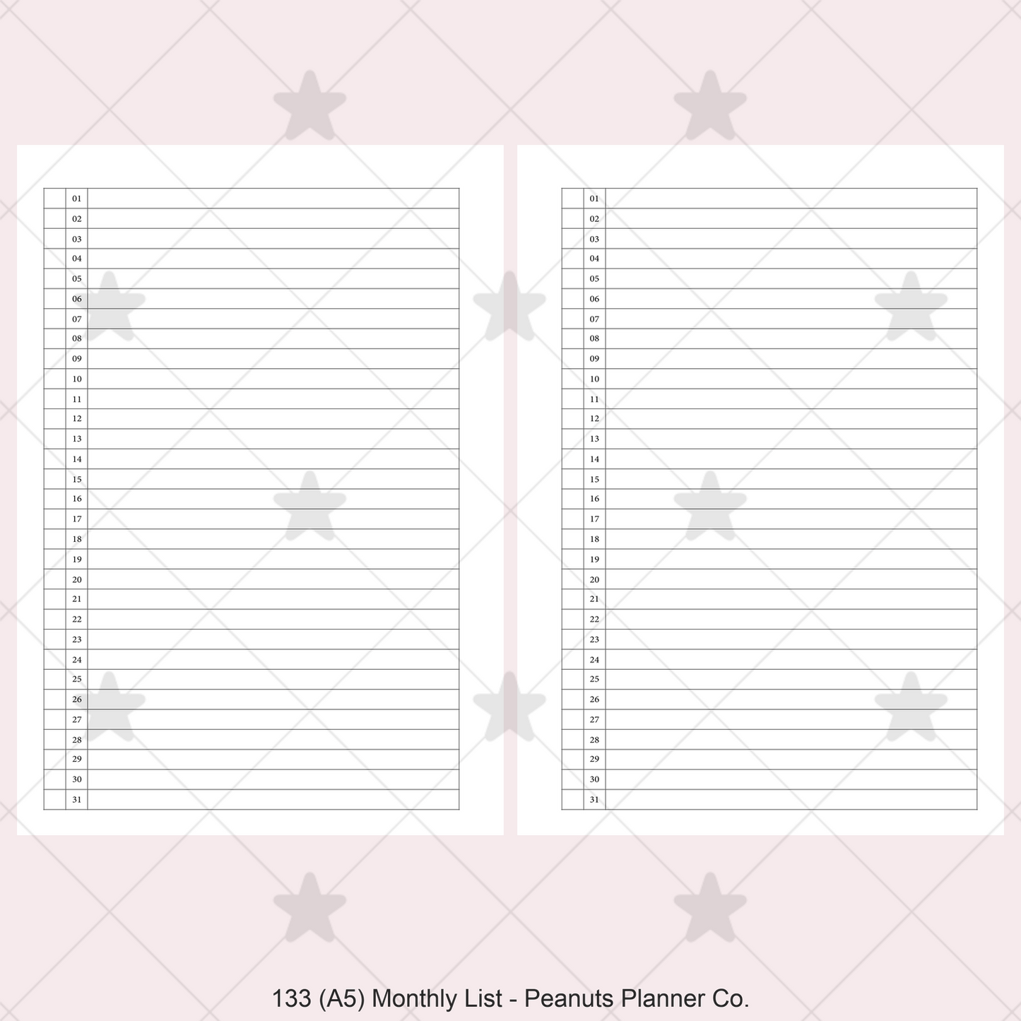 133: Monthly List Mo1P