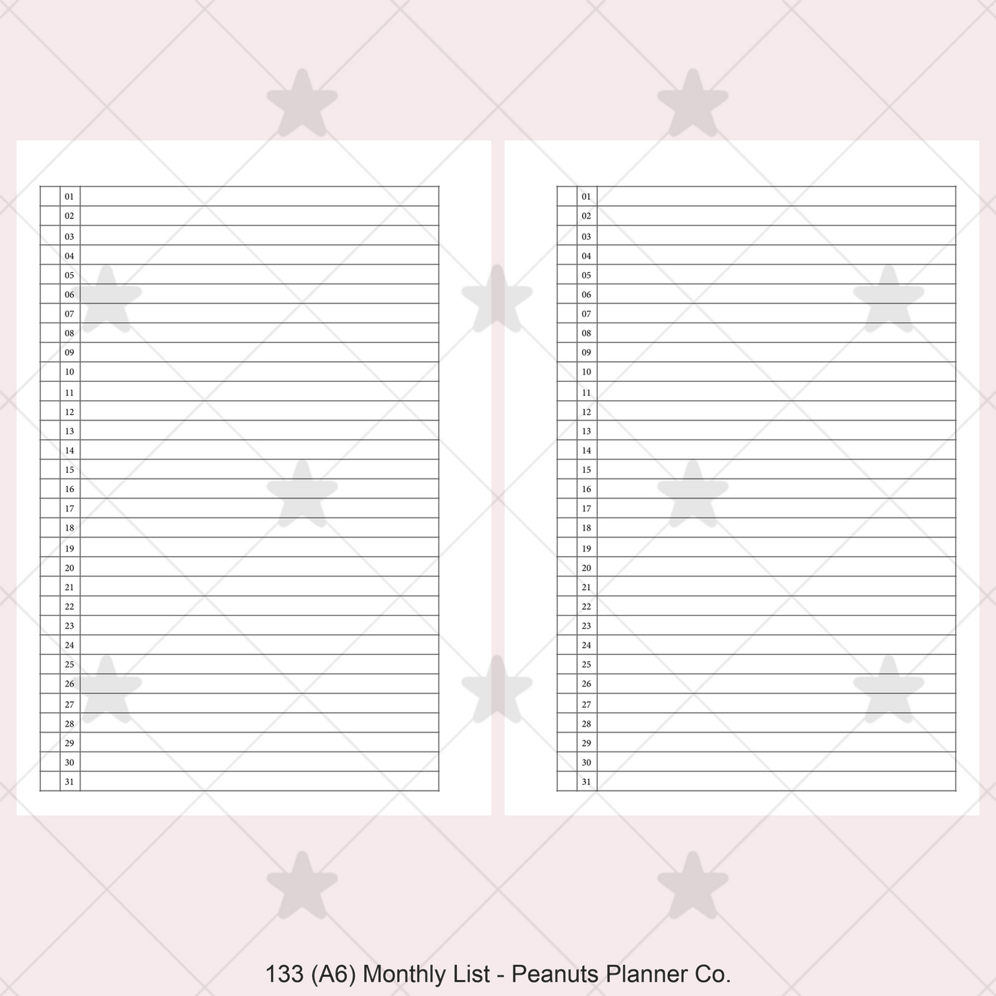133: Monthly List Mo1P