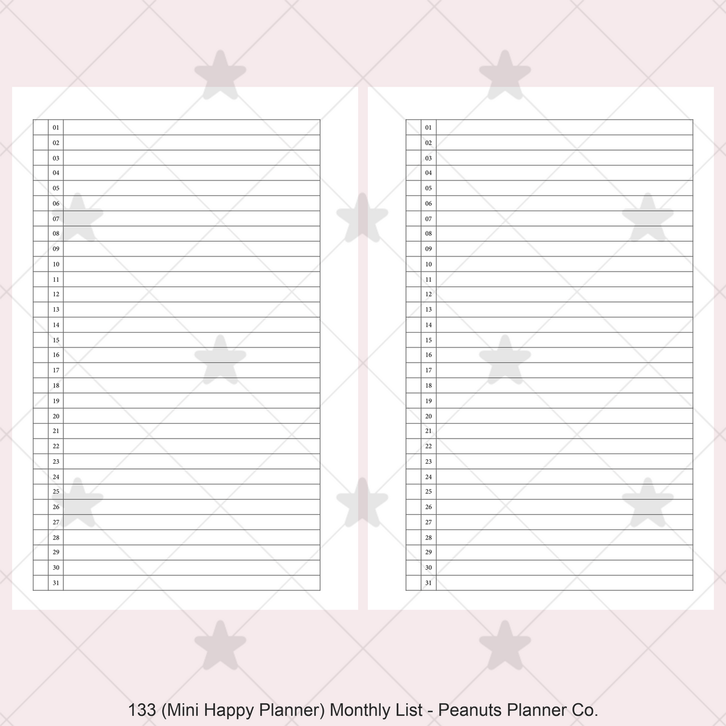 133: Monthly List Mo1P