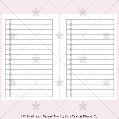 133: Monthly List Mo1P