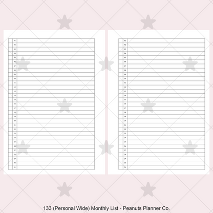 133: Monthly List Mo1P