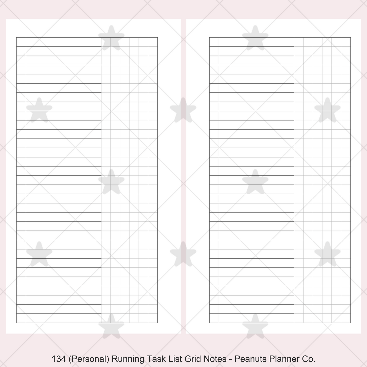 134: Running Task List w/ Grid Notes Column