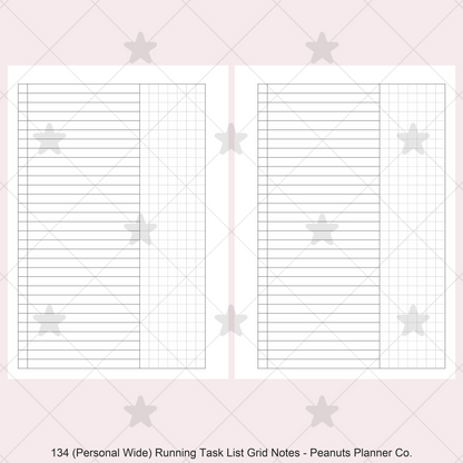 134: Running Task List w/ Grid Notes Column