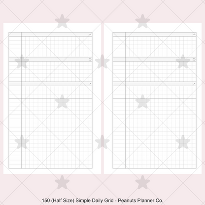 150: Simple Daily Grid w/ Appointments Notes Tasks Categories Do1P