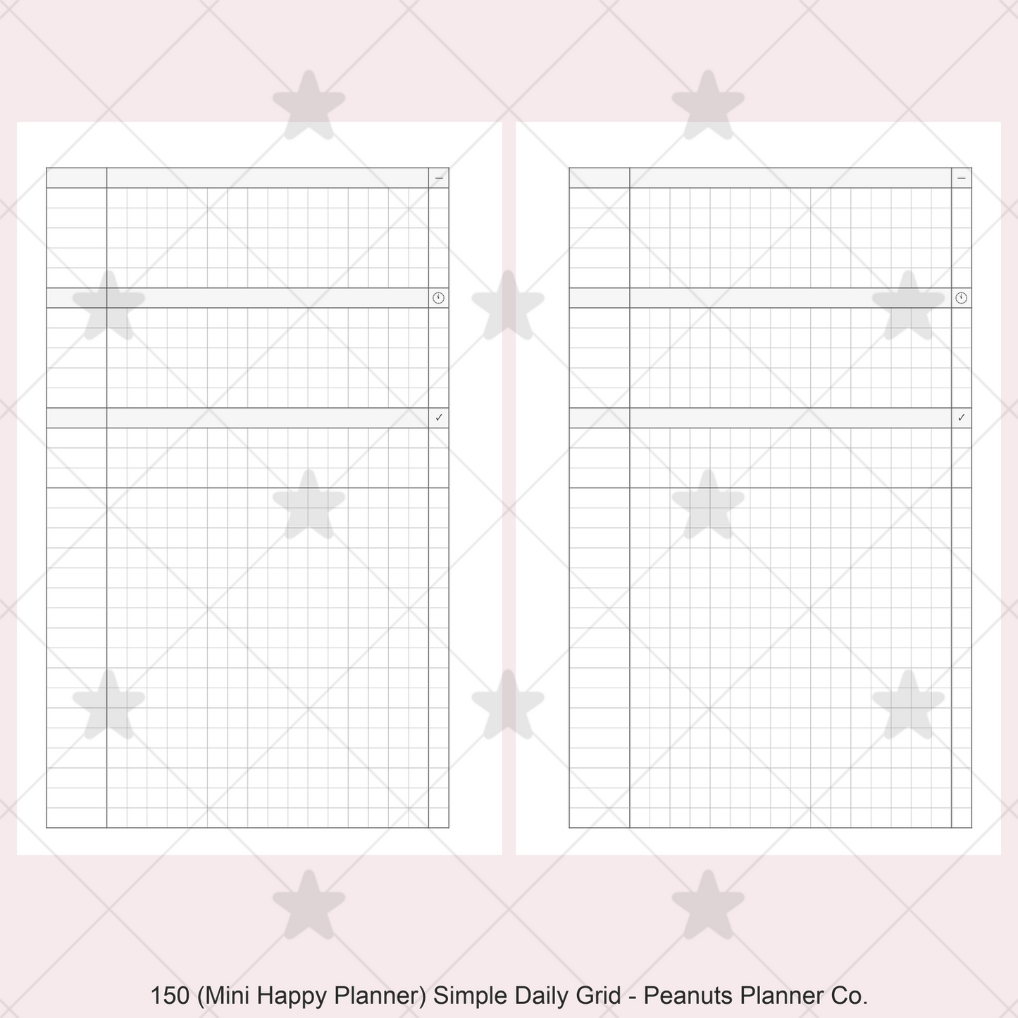 150: Simple Daily Grid w/ Appointments Notes Tasks Categories Do1P