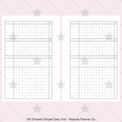 150: Simple Daily Grid w/ Appointments Notes Tasks Categories Do1P
