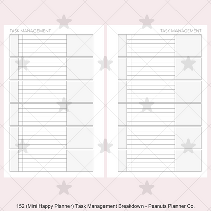 152: Task Management Breakdown