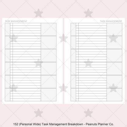 152: Task Management Breakdown