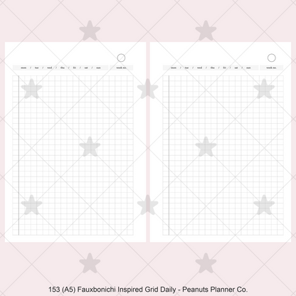 153: Fauxbonichi Inspired Grid Daily Do1P