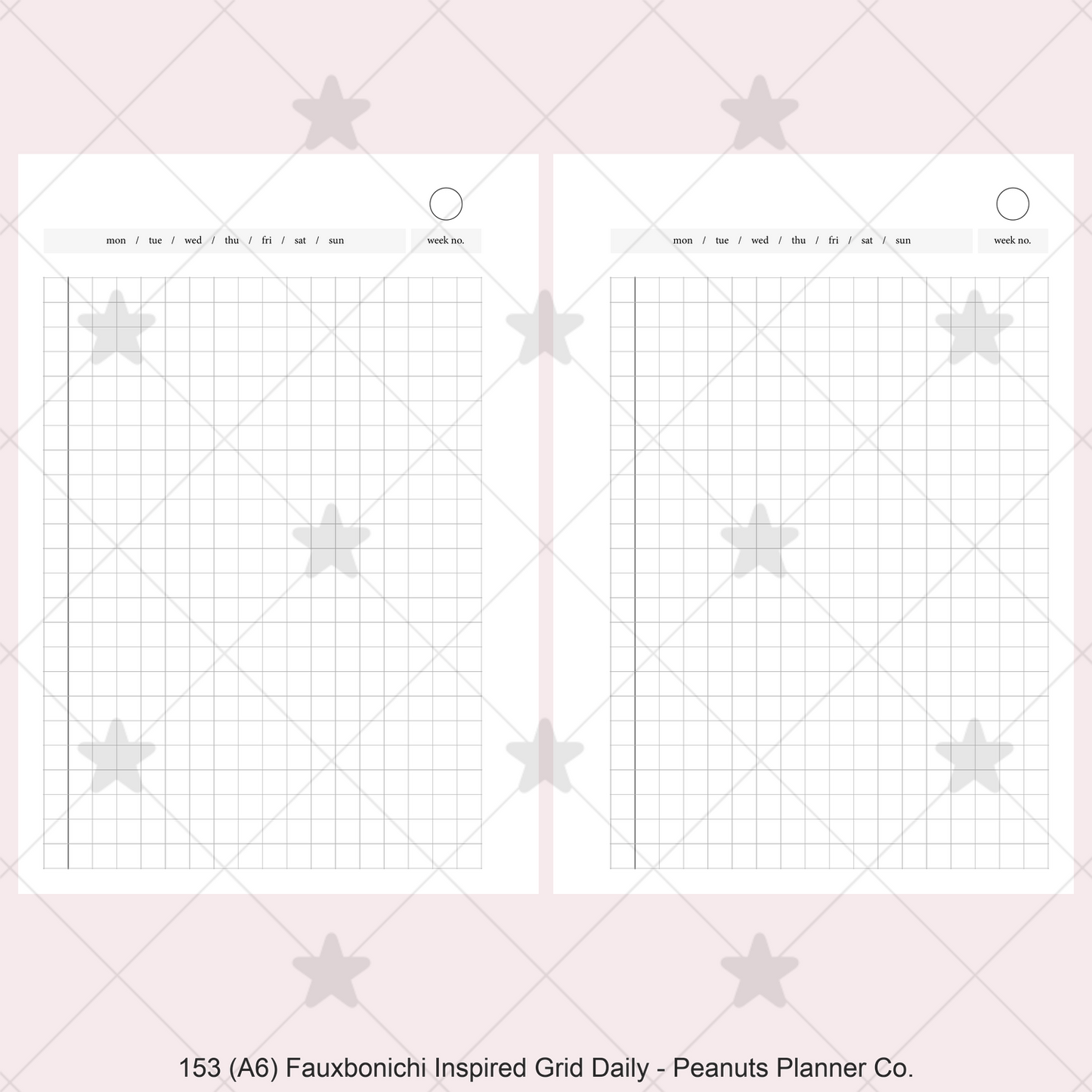 153: Fauxbonichi Inspired Grid Daily Do1P