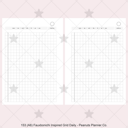 153: Fauxbonichi Inspired Grid Daily Do1P