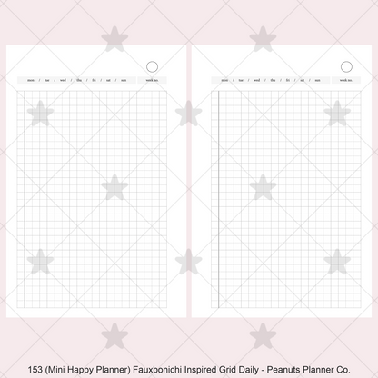 153: Fauxbonichi Inspired Grid Daily Do1P