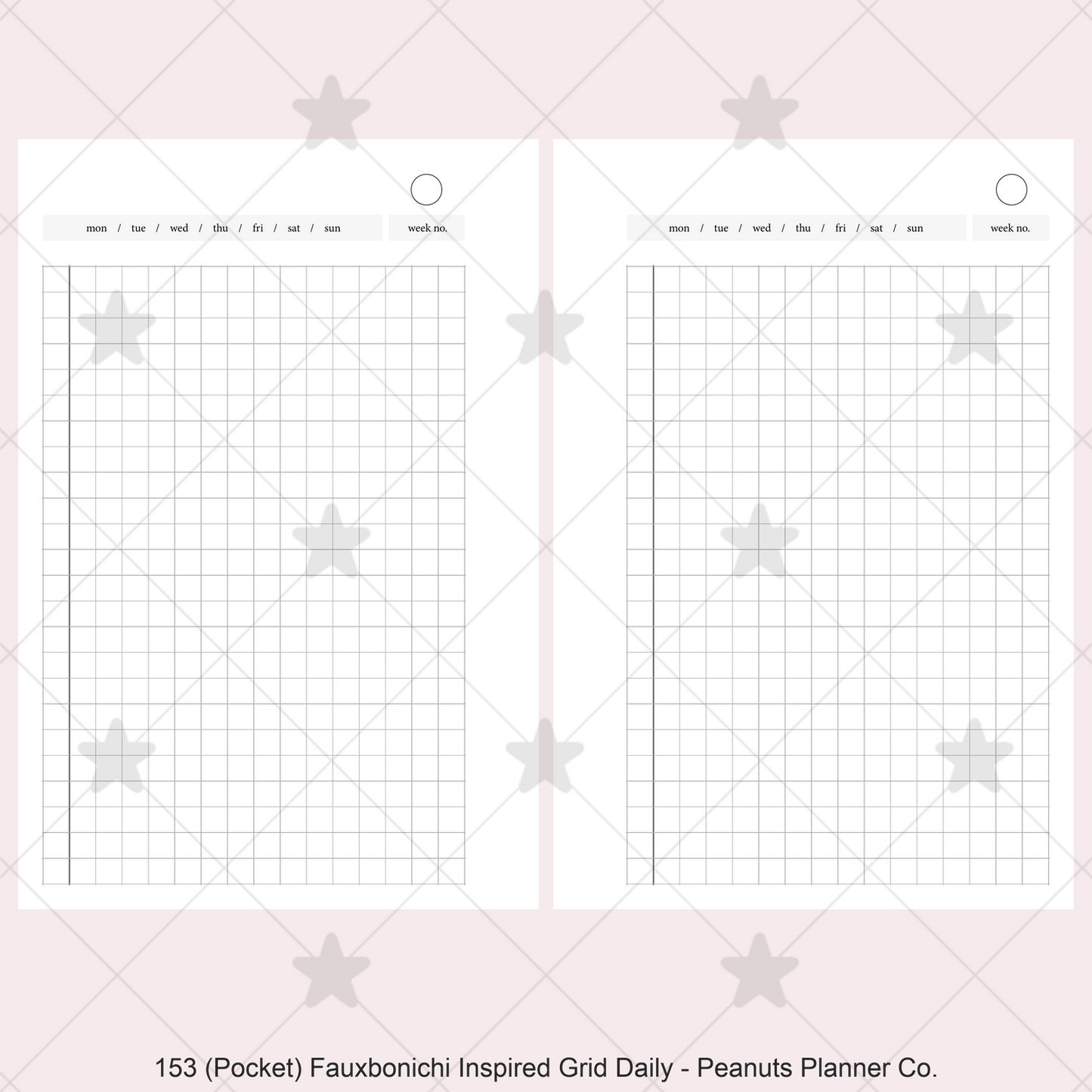 153: Fauxbonichi Inspired Grid Daily Do1P