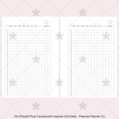 153: Fauxbonichi Inspired Grid Daily Do1P