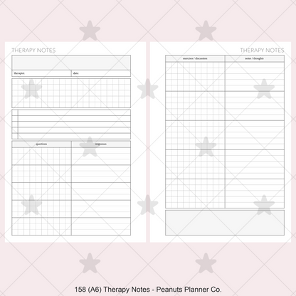 158: Therapy Appointment Notes