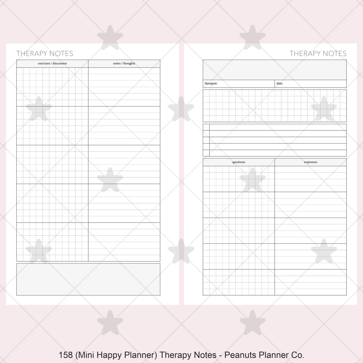 158: Therapy Appointment Notes