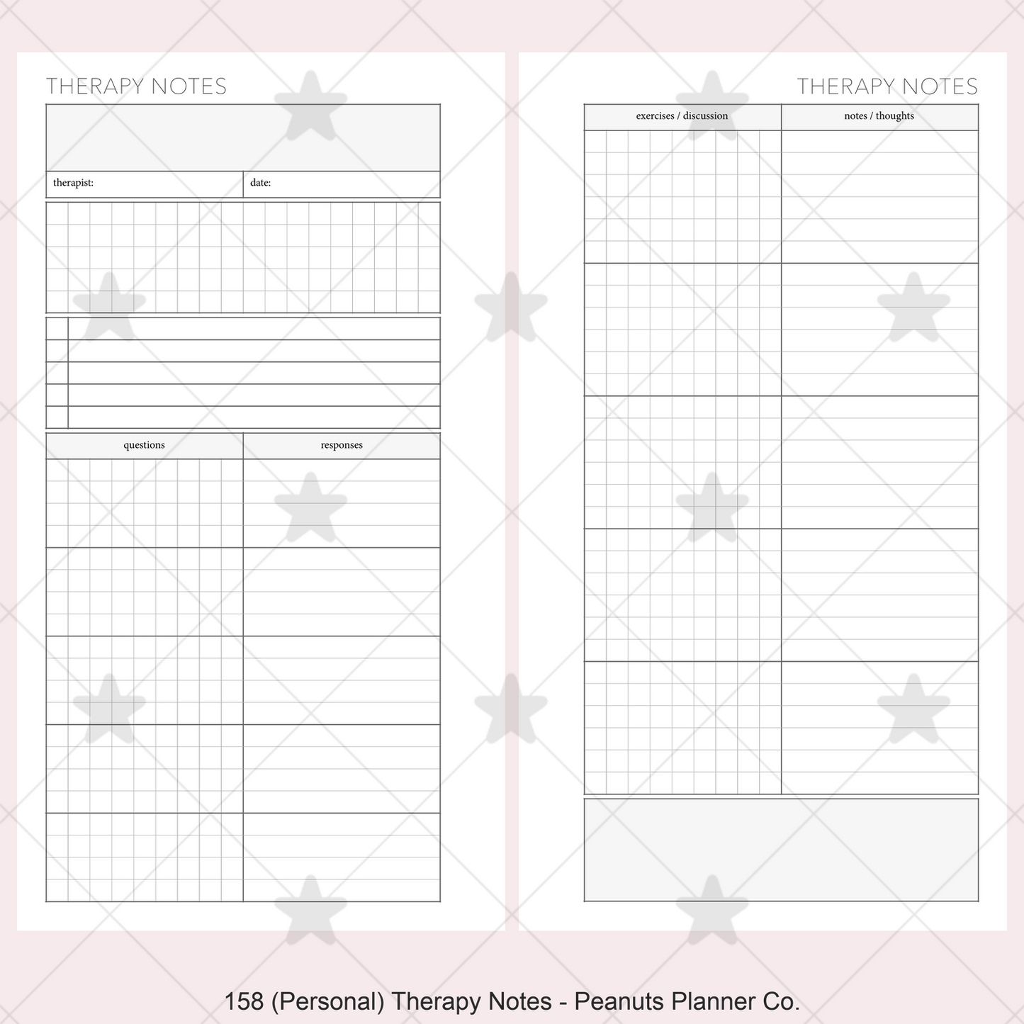158: Therapy Appointment Notes