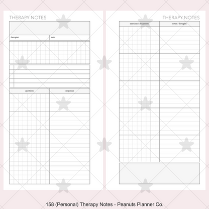 158: Therapy Appointment Notes