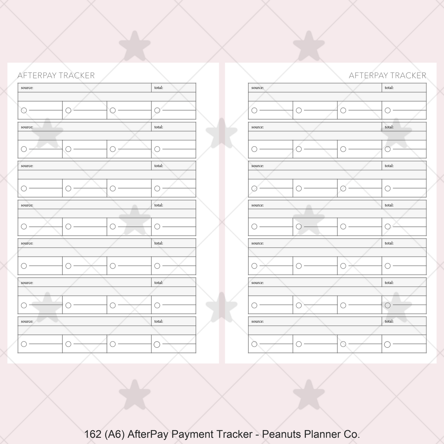 162: AfterPay Payment Tracker