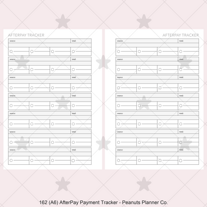 162: AfterPay Payment Tracker