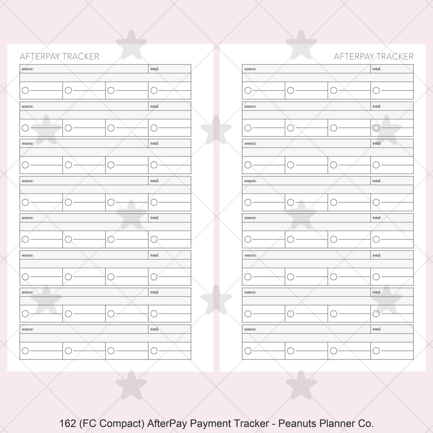 162: AfterPay Payment Tracker