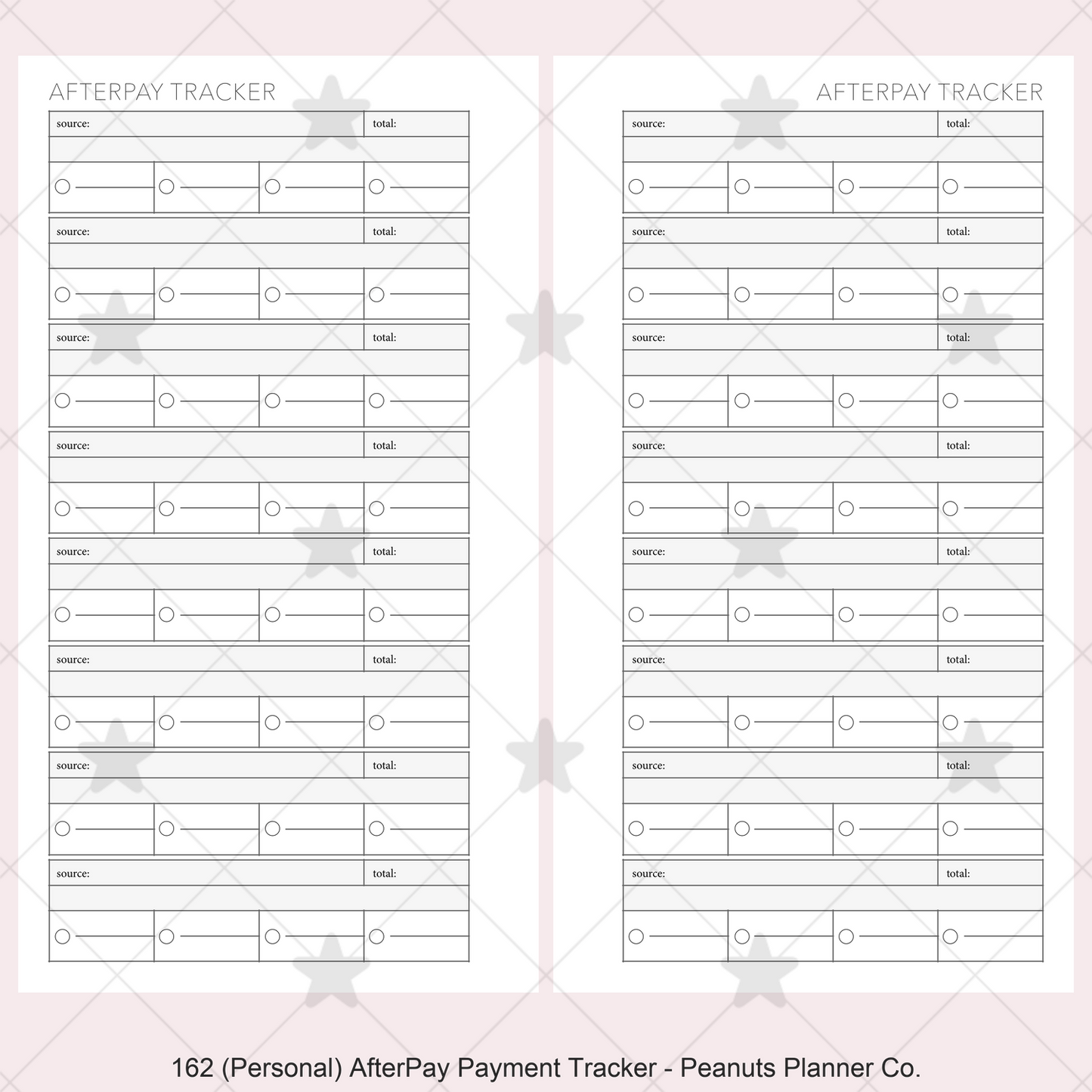 162: AfterPay Payment Tracker