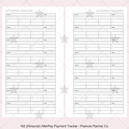 162: AfterPay Payment Tracker