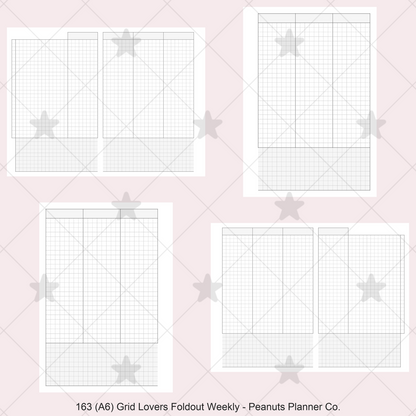 163: Grid Lovers Vertical Foldout Weekly Wo2P