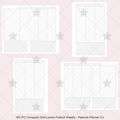 163: Grid Lovers Vertical Foldout Weekly Wo2P
