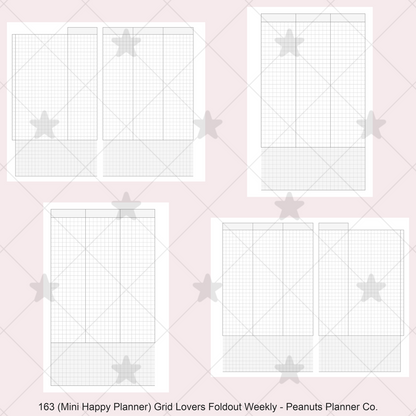 163: Grid Lovers Vertical Foldout Weekly Wo2P