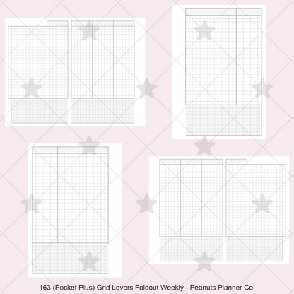 163: Grid Lovers Vertical Foldout Weekly Wo2P